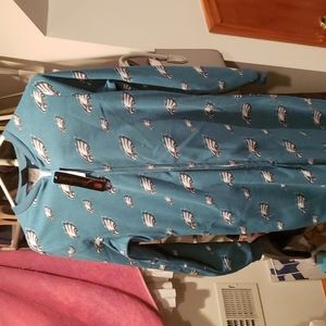 Adult NFL eagles foot pajamas